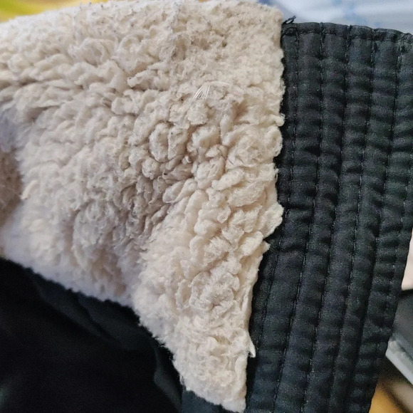 Lauren Ralph Lauren Faux-Fur-Trim Hooded Down Puffer Coat Size Small - Picture 11 of 12